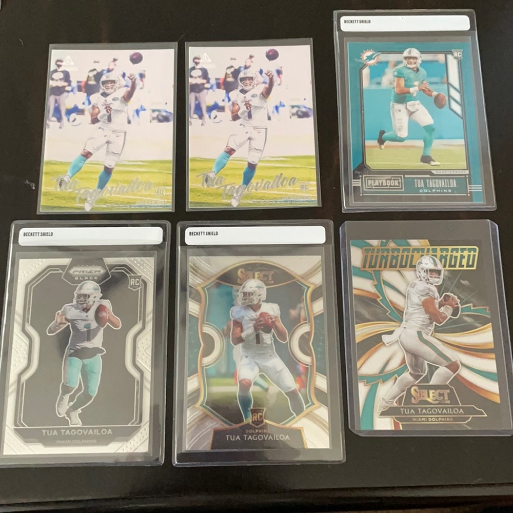 Tua Tagovailoa Lot of 6 Cards!!!